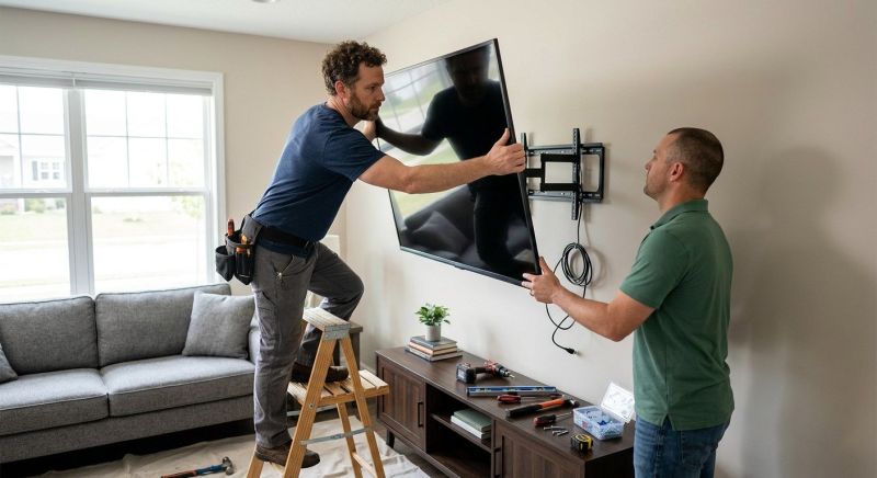Bedroom Tv Mounting in Littleton, CO