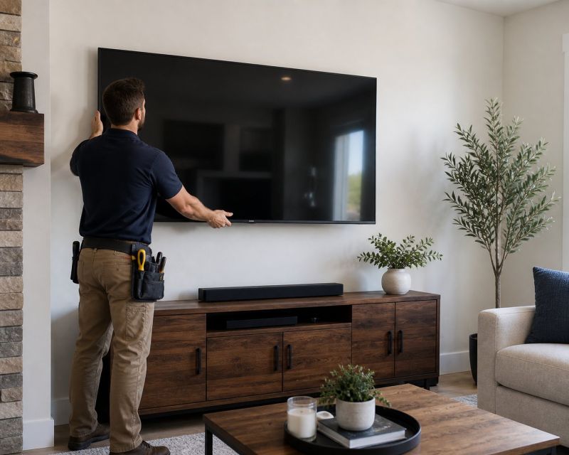 Television Mounting Service in Wilmington, NC