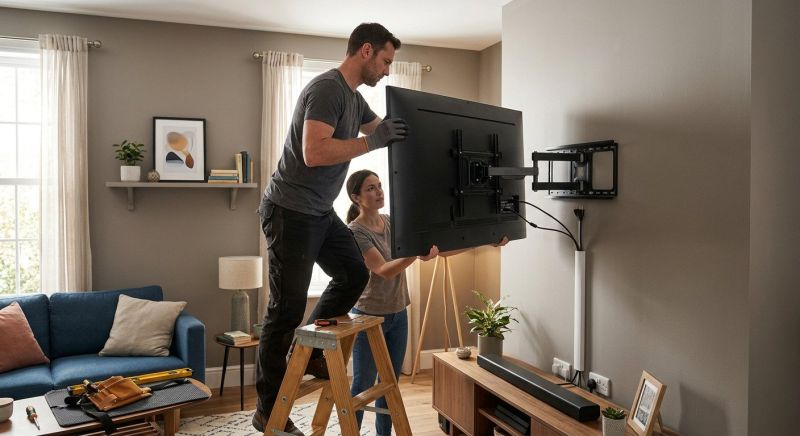 Television Mounting Service in Overland Park, KS